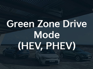 Kia Niro Green Zone Drive Mode