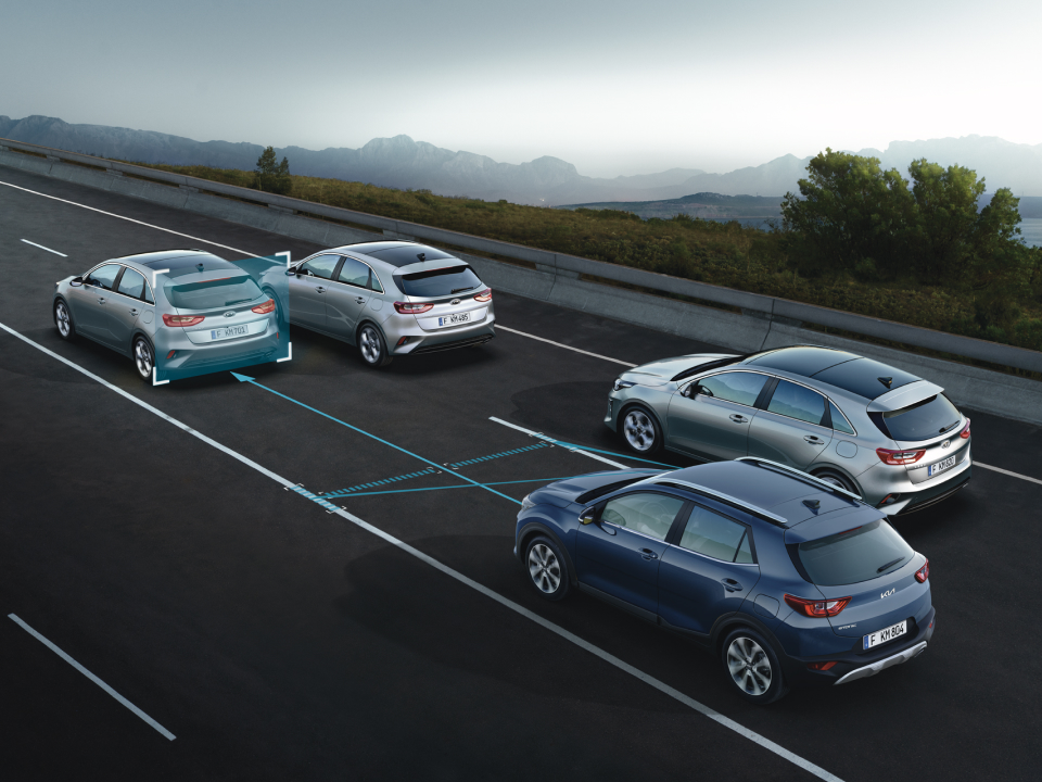 Kia Stonic Lane Keeping Assist & Lane Following Assist