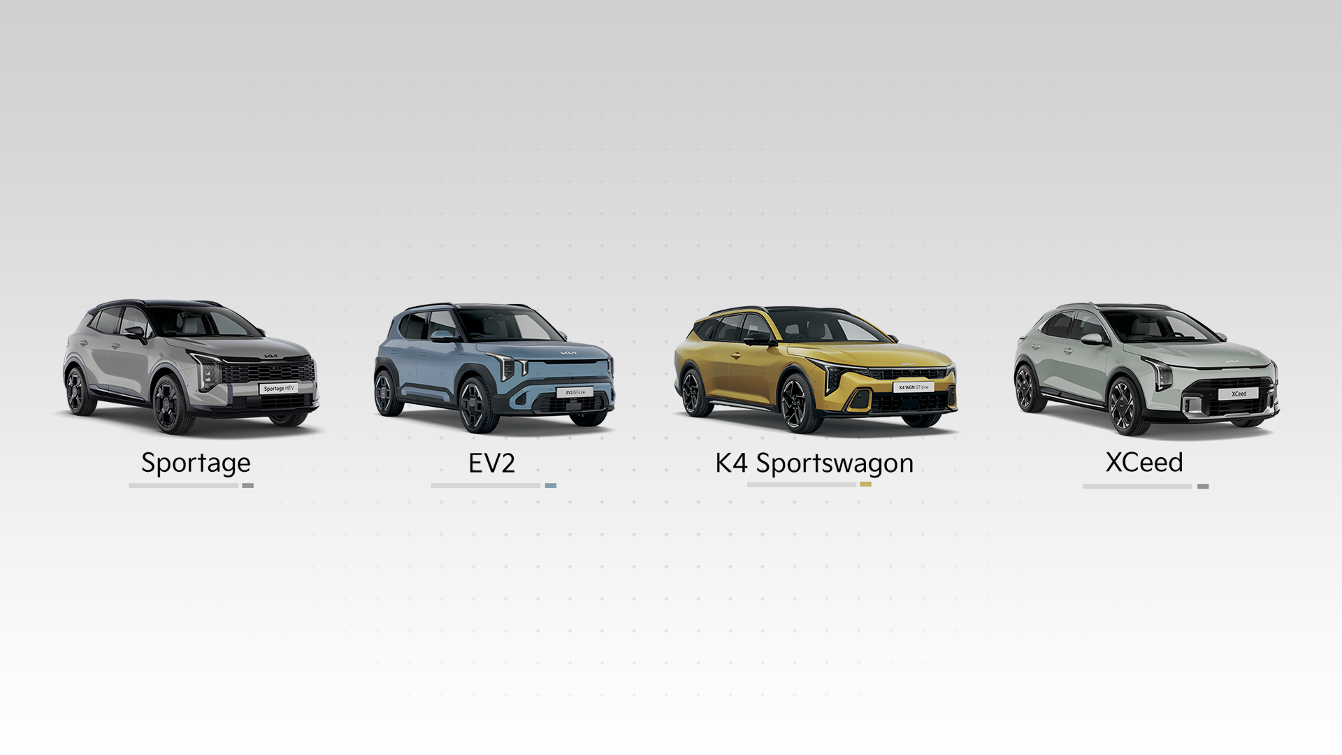 Kia range