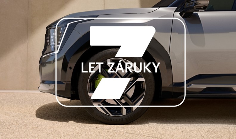 7 letá záruka Kia
