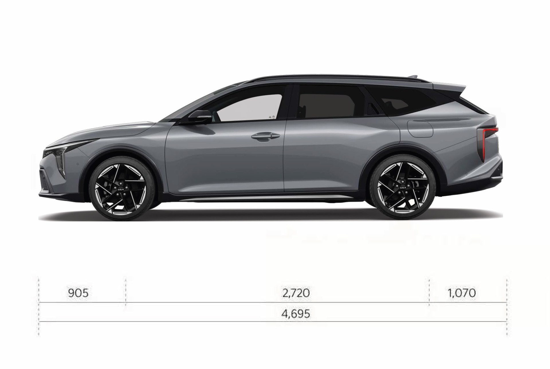 Kia EV4 Dimensions side view