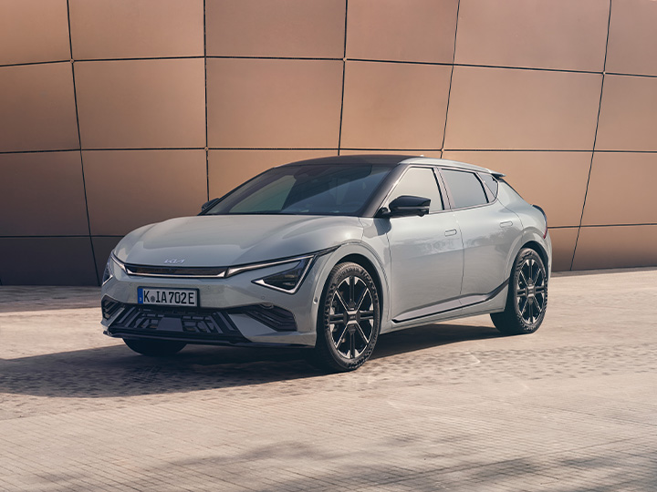 Roter Kia EV6
