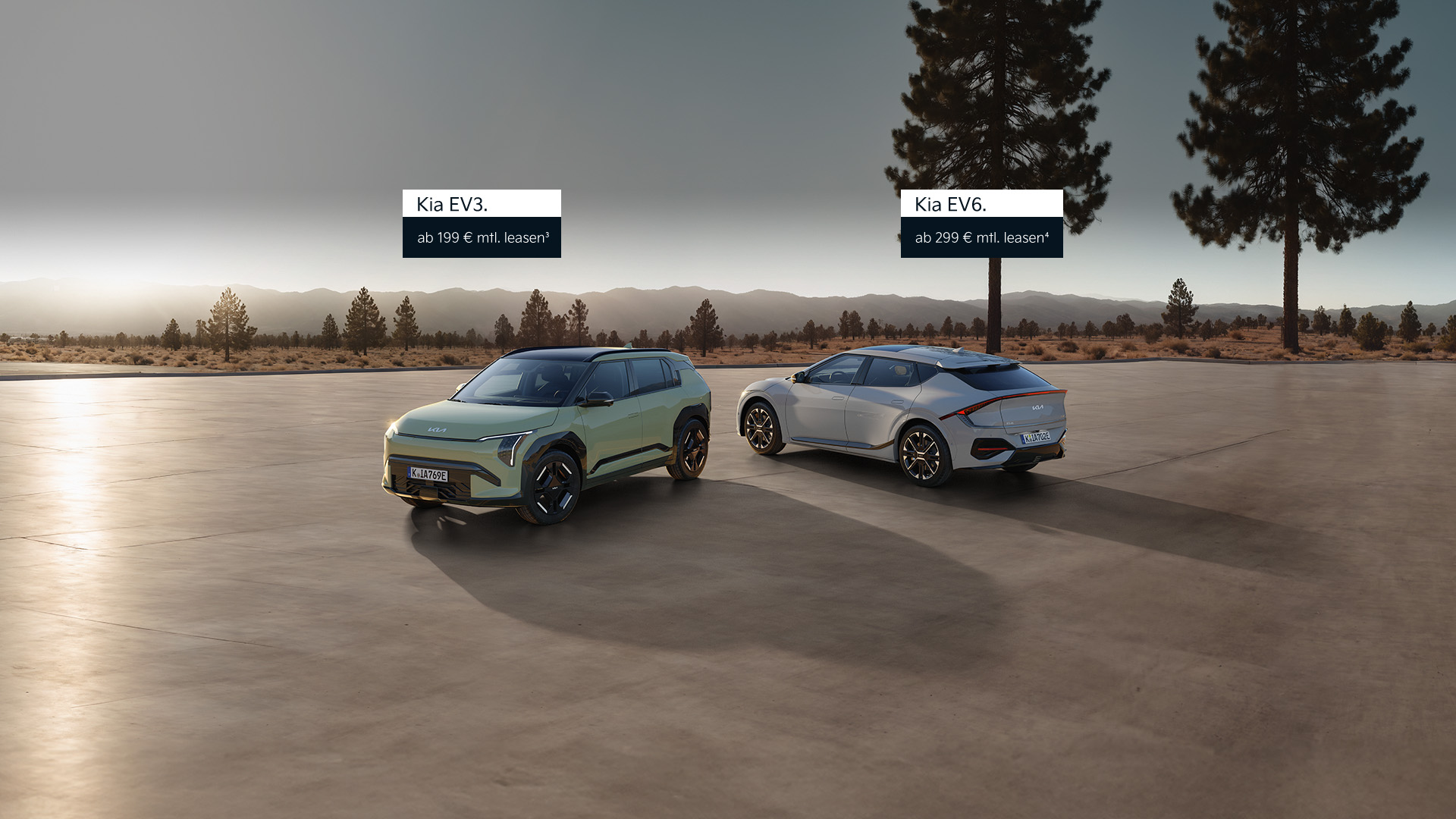 Kia EV3 und EV6