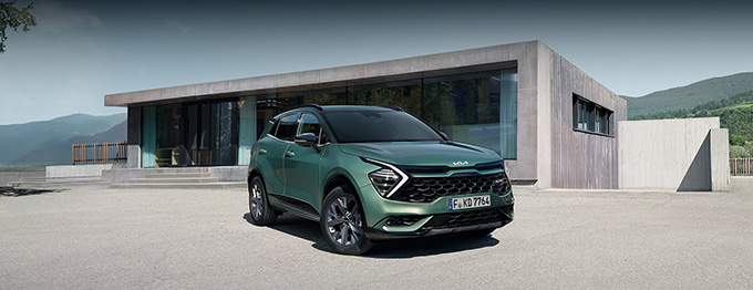 Kia Sportage halbseitlich