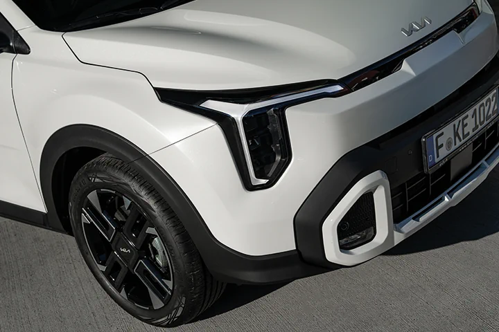 Frontbereich des Kia Stonic