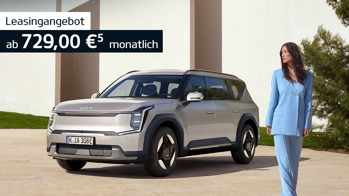 Leasingangebot Kia EV9 mit Talent