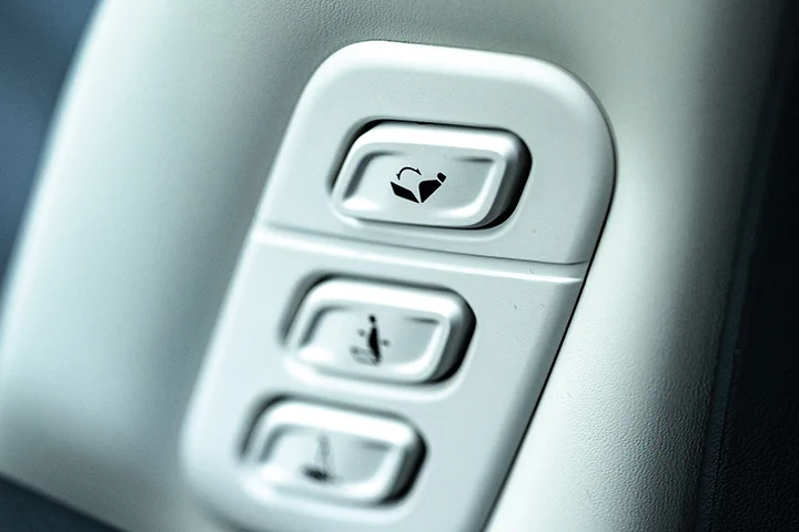 Kia EV9 Optionen für Sitzeinstellung