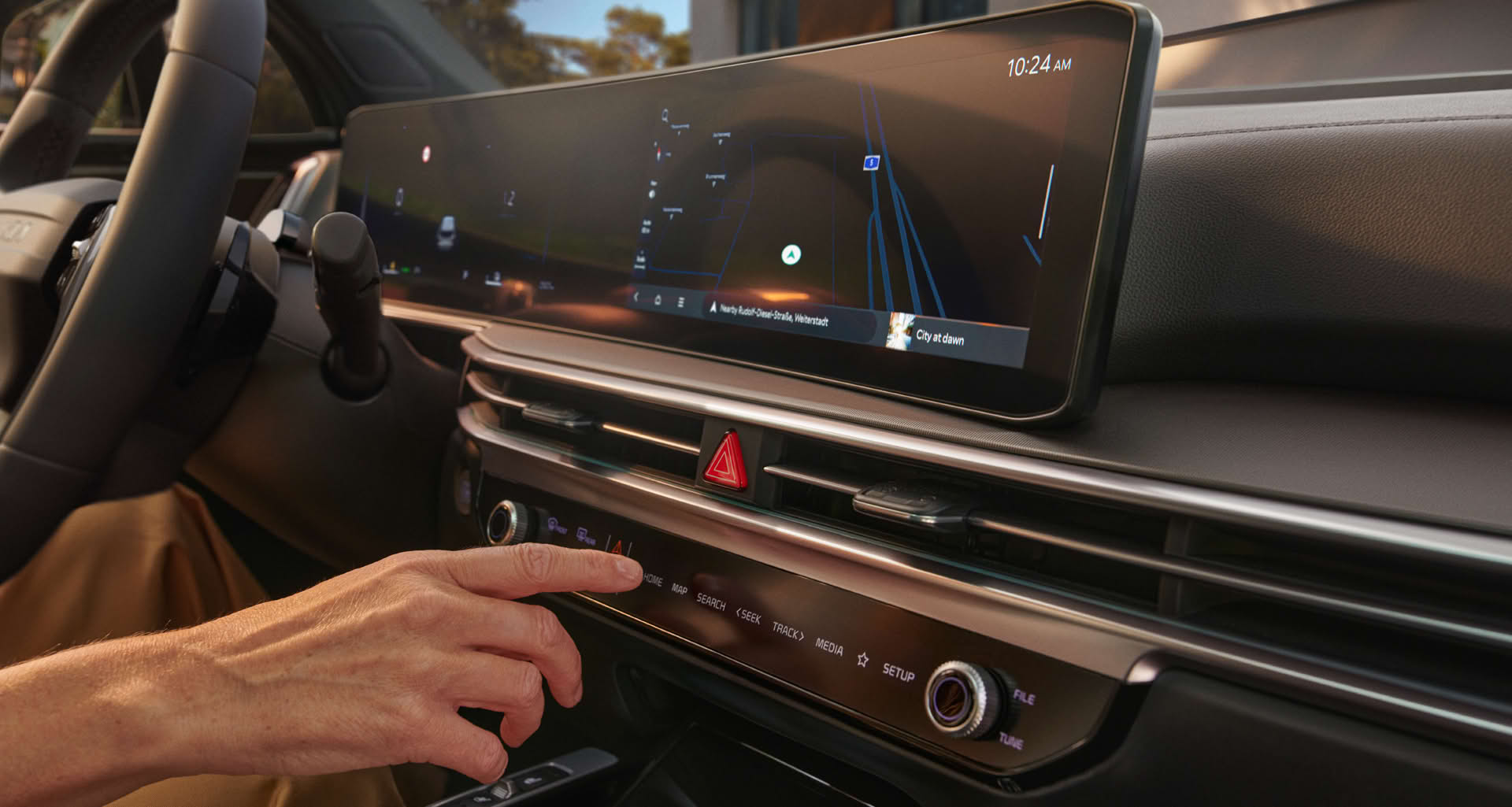 Doppel-Panoramadisplay