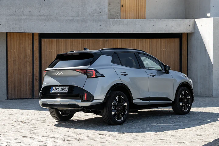 Kia Sportage, Aussenansicht, hinten links
