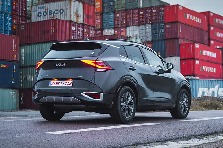 Kia Sportage PHEV, Aussenansicht, hinten rechts