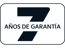 7 años de garantía