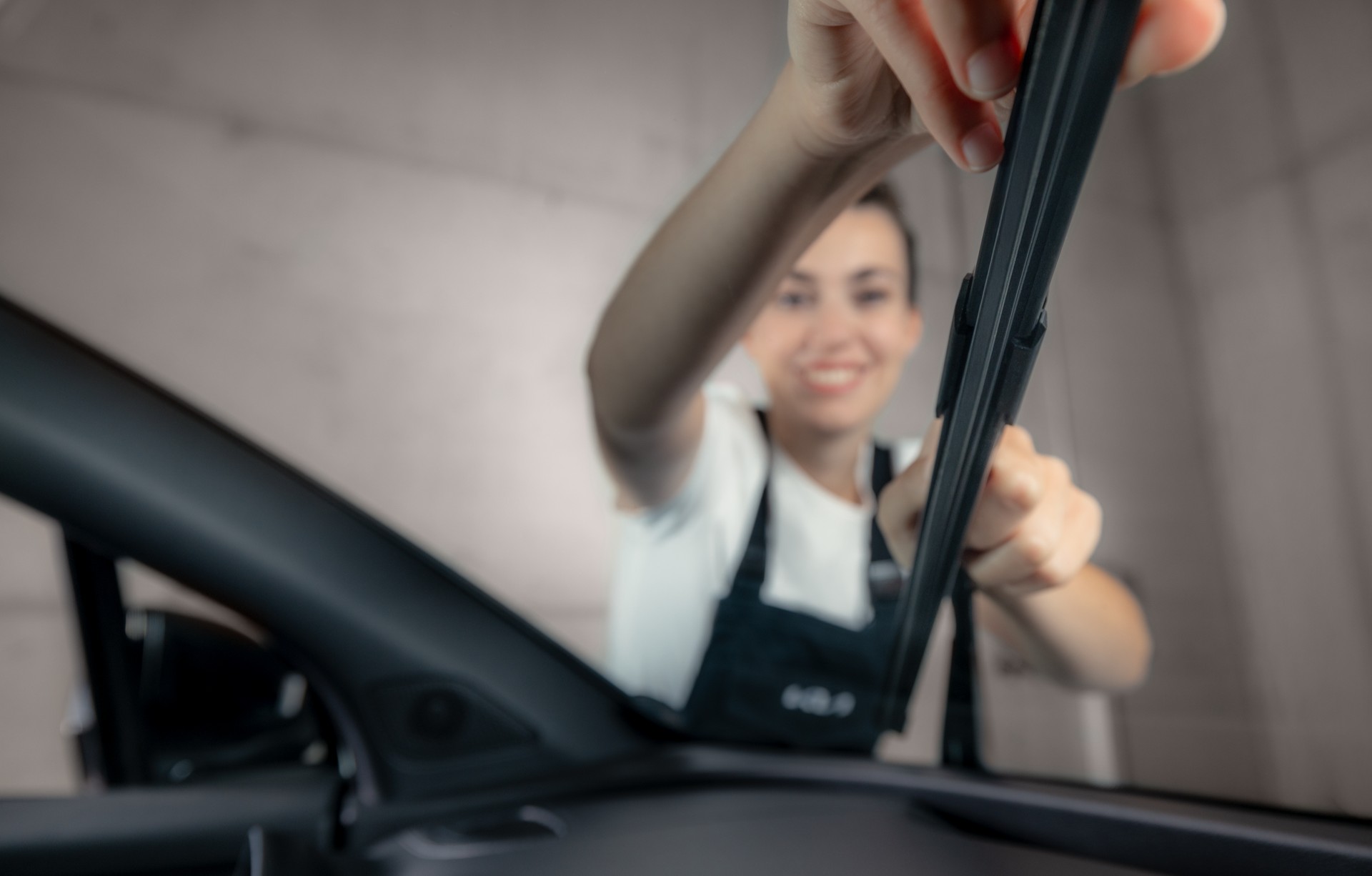 Cambias escobillas del coche