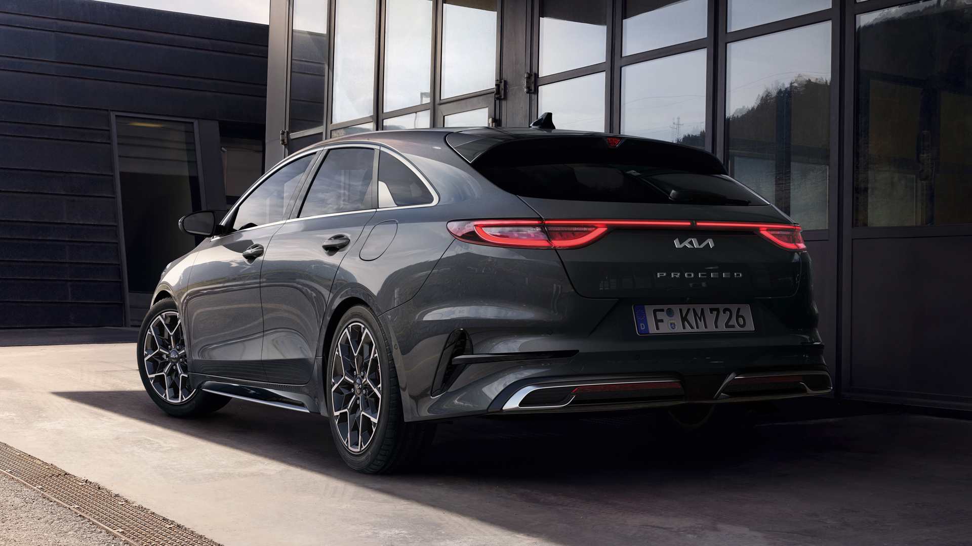 Kia Proceed vista trasera
