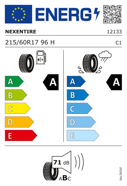 Kia Tyre Label - michelin