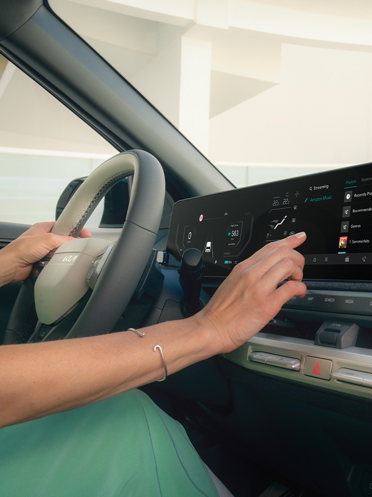 Connectivité de Kia EV3