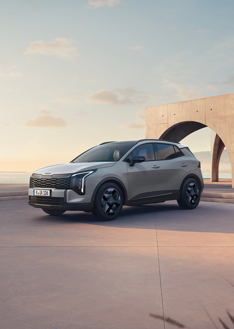Vue du Kia Sportage black edition