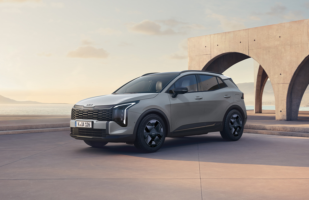 Vue du Kia Sportage black edition