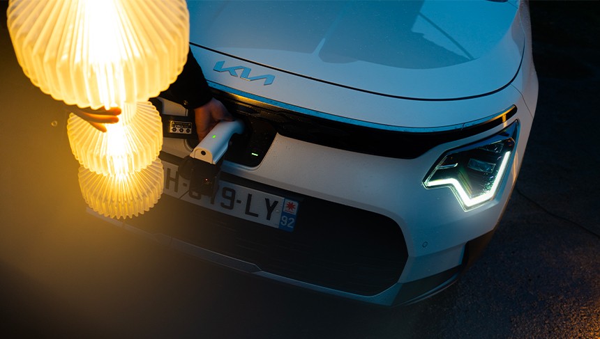 Adaptateur recharge inversée "V2L" (Vehicle To Load).