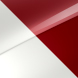 Clear White + Inferno Red