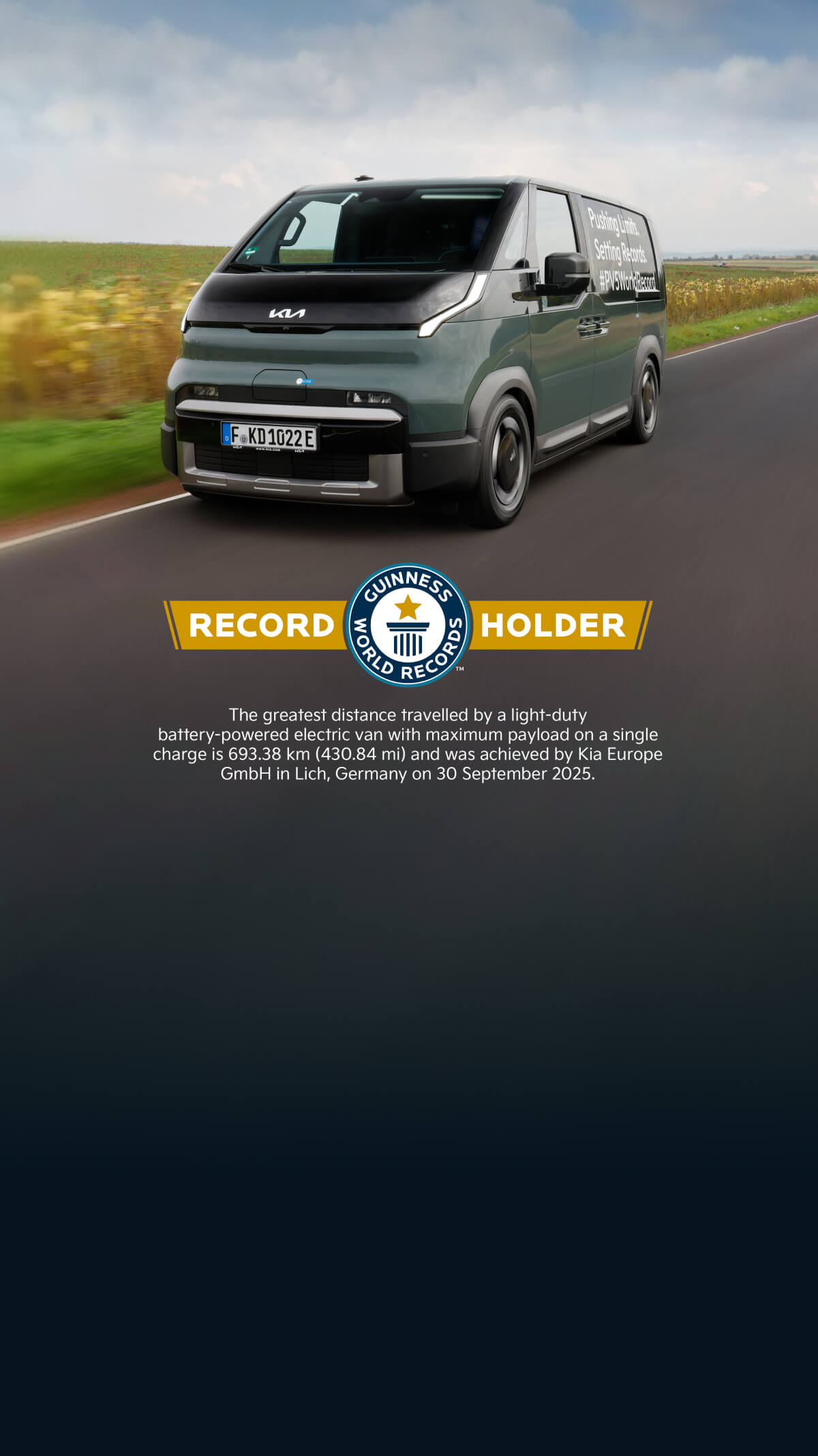 Video showing a technician using the Kia PV5 Cargo throughout the day to perform smart home IoT tasks, highlighting its versatile utility features