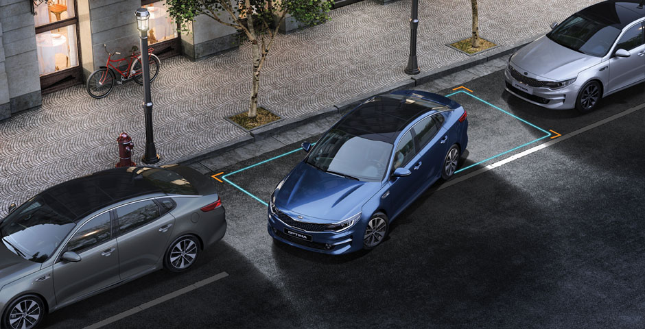 Kia Drive Wise technológiák Intelligens Parkolást Segítő Rendszer