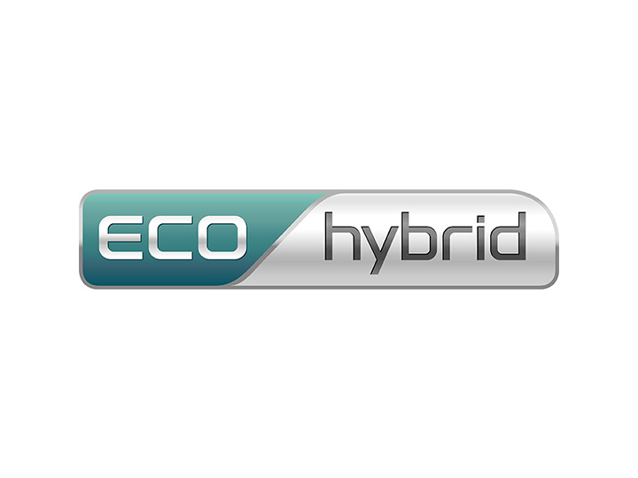 Kia ECO Hybrid emblem