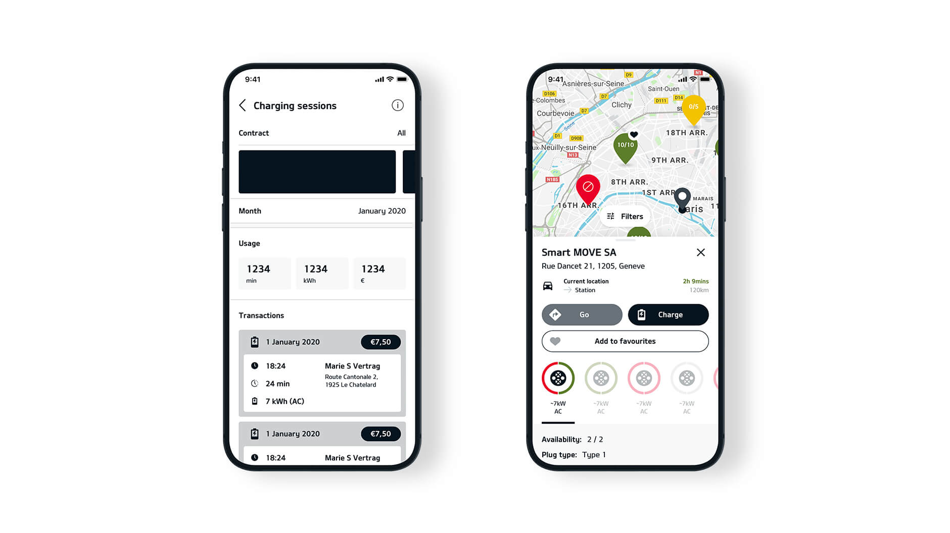 KiaCharge app