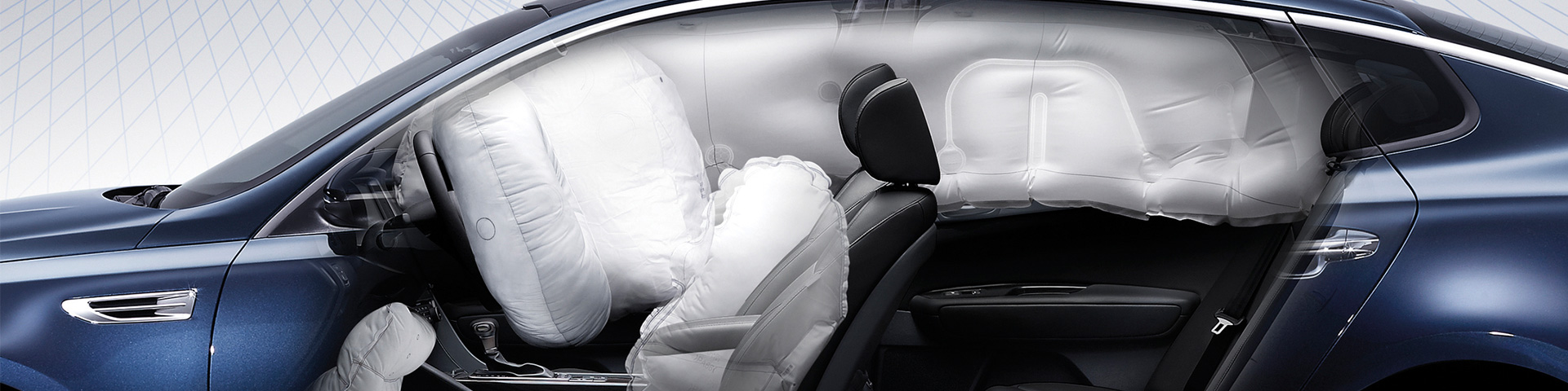 Kia Optima sedan s bezpečnostnými airbagmy