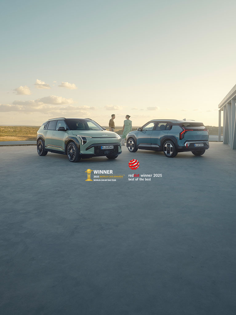 The fully electric KIA EV3