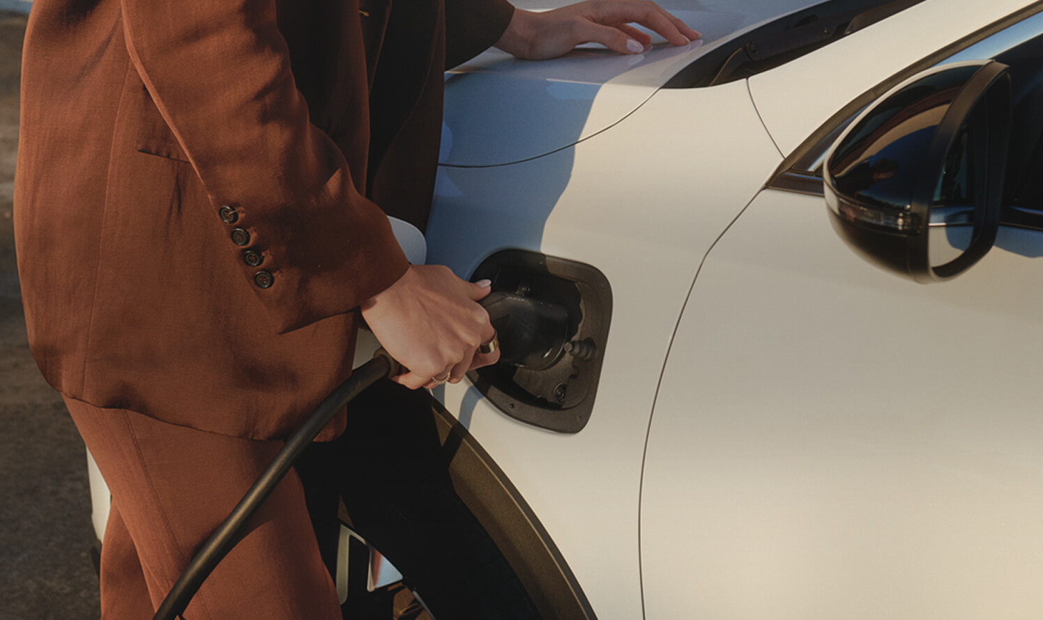 Kia charging port