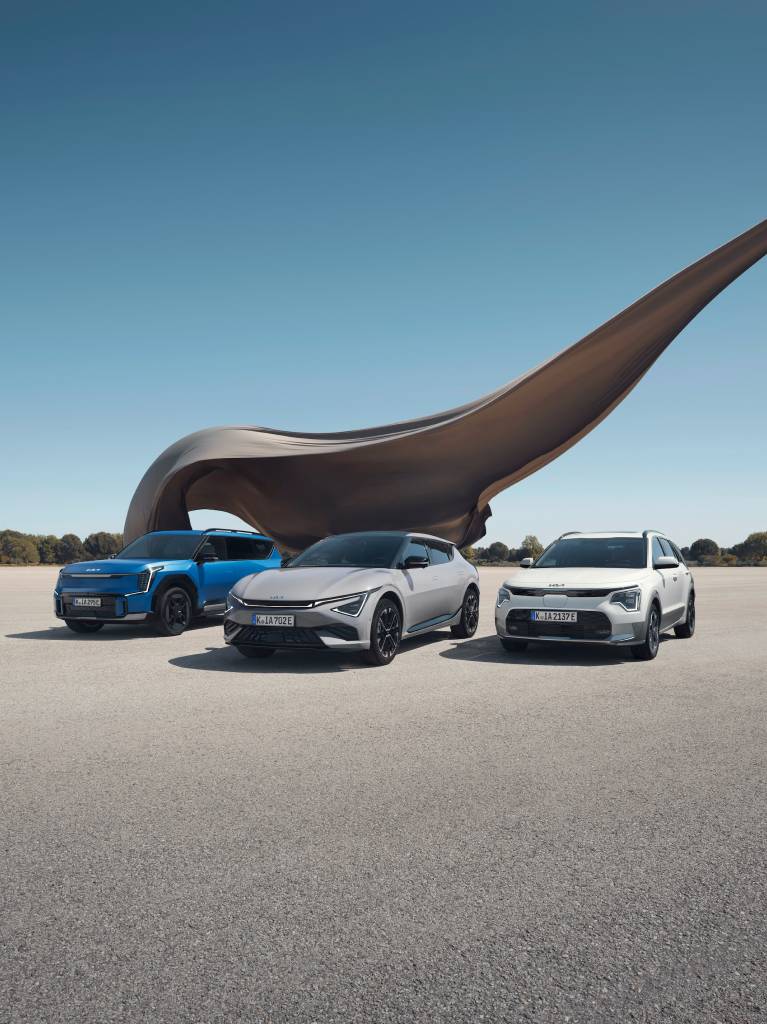 Die Kia Niro Familie.