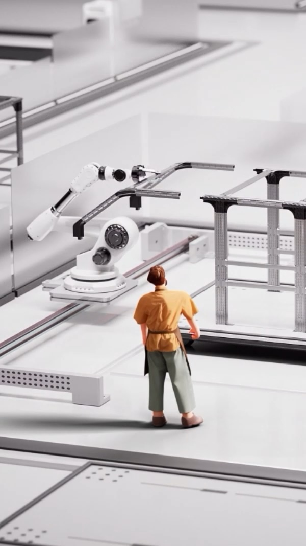 Factory video of Kia PBV vehicles in development