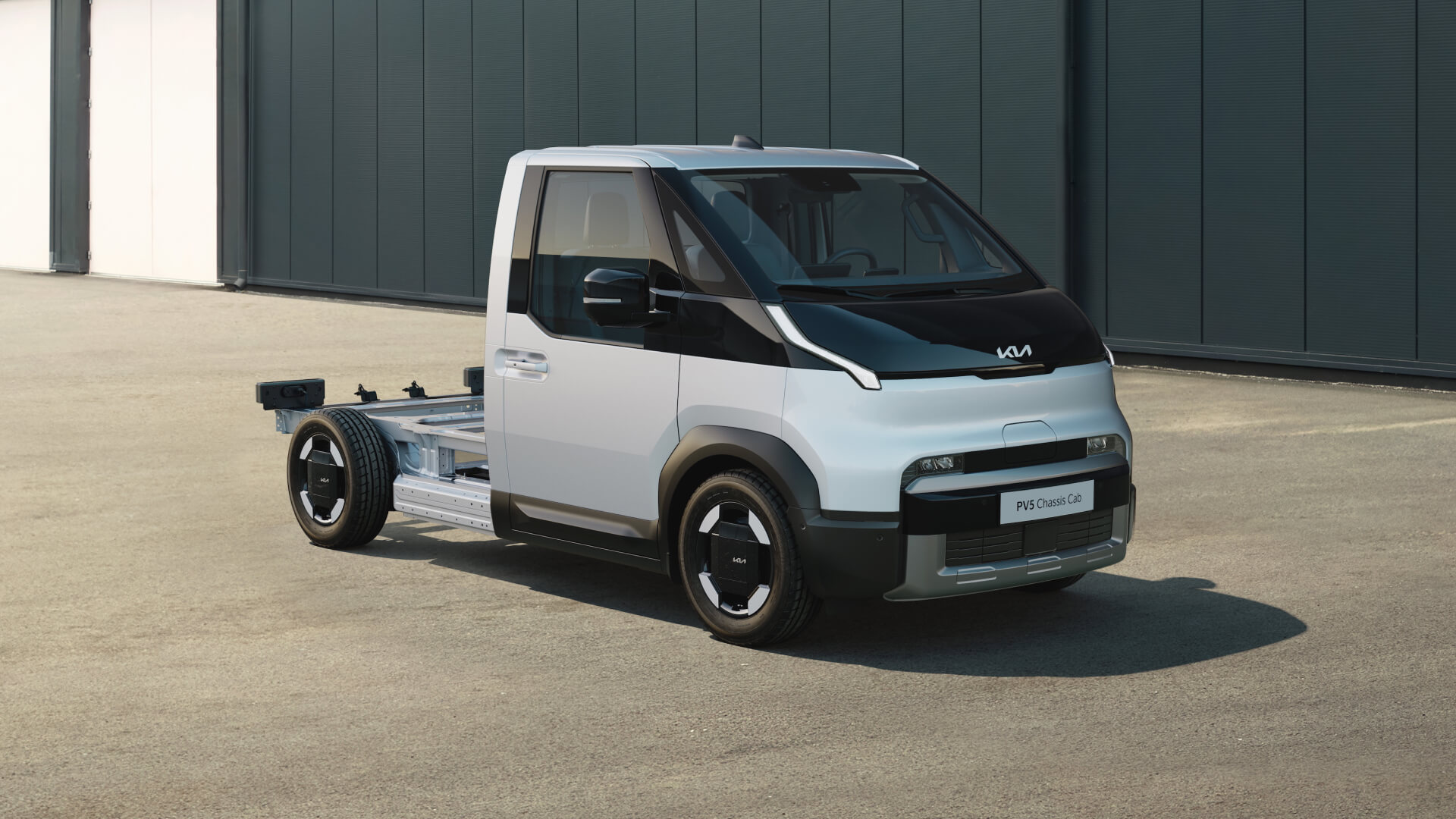 Der Kia Concept PV5 Chassis-Cab