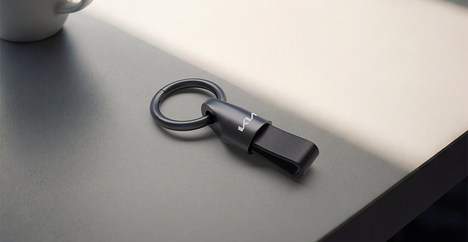 Fob key ring