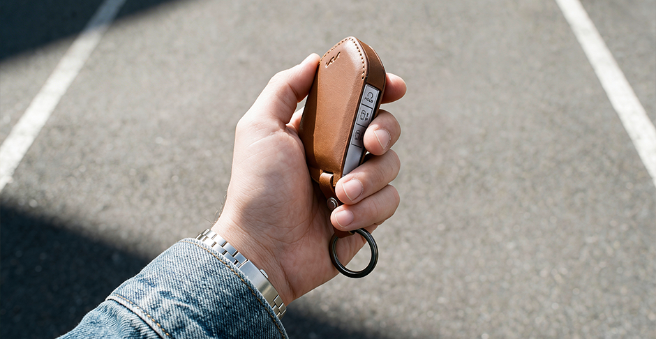 Kia leather key cover