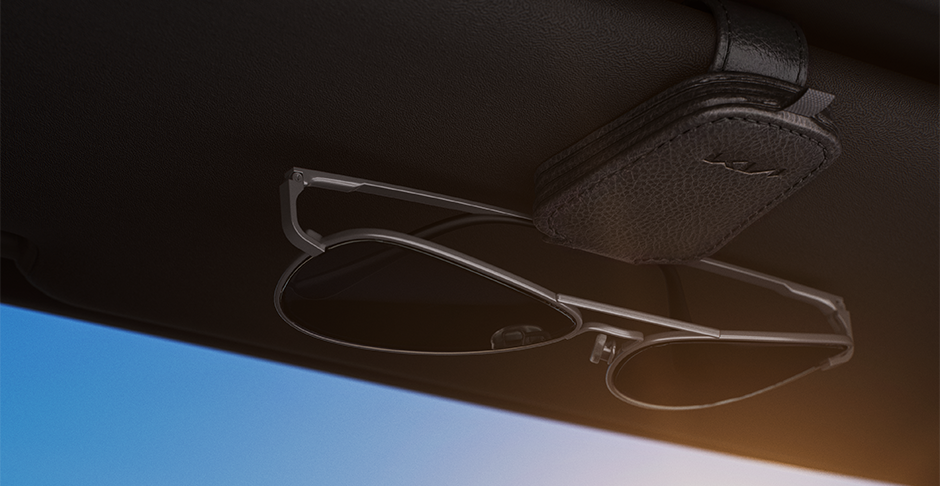 Kia sunglass holder