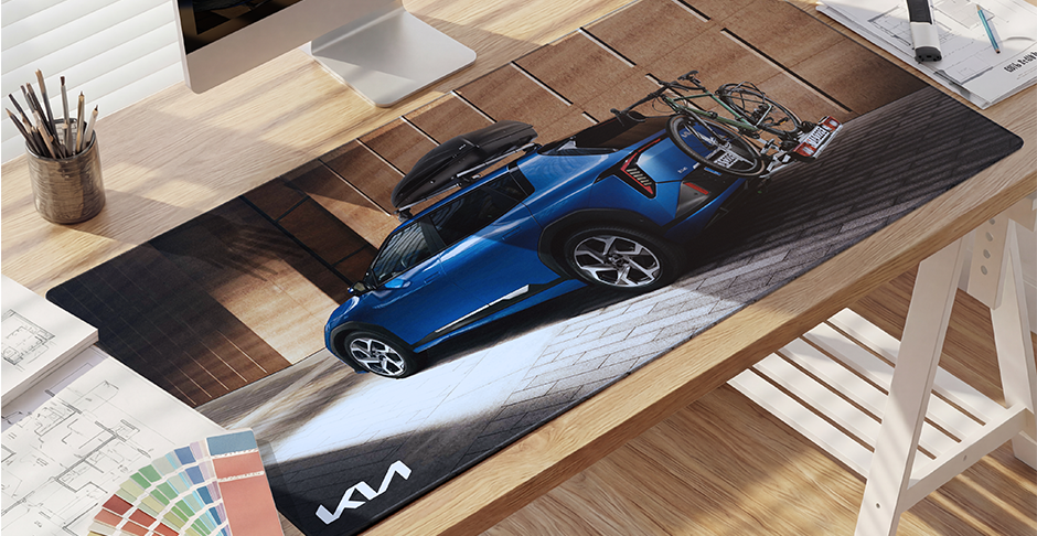 Kia desk mat