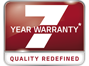 Kia's exclusive 7-year warranty