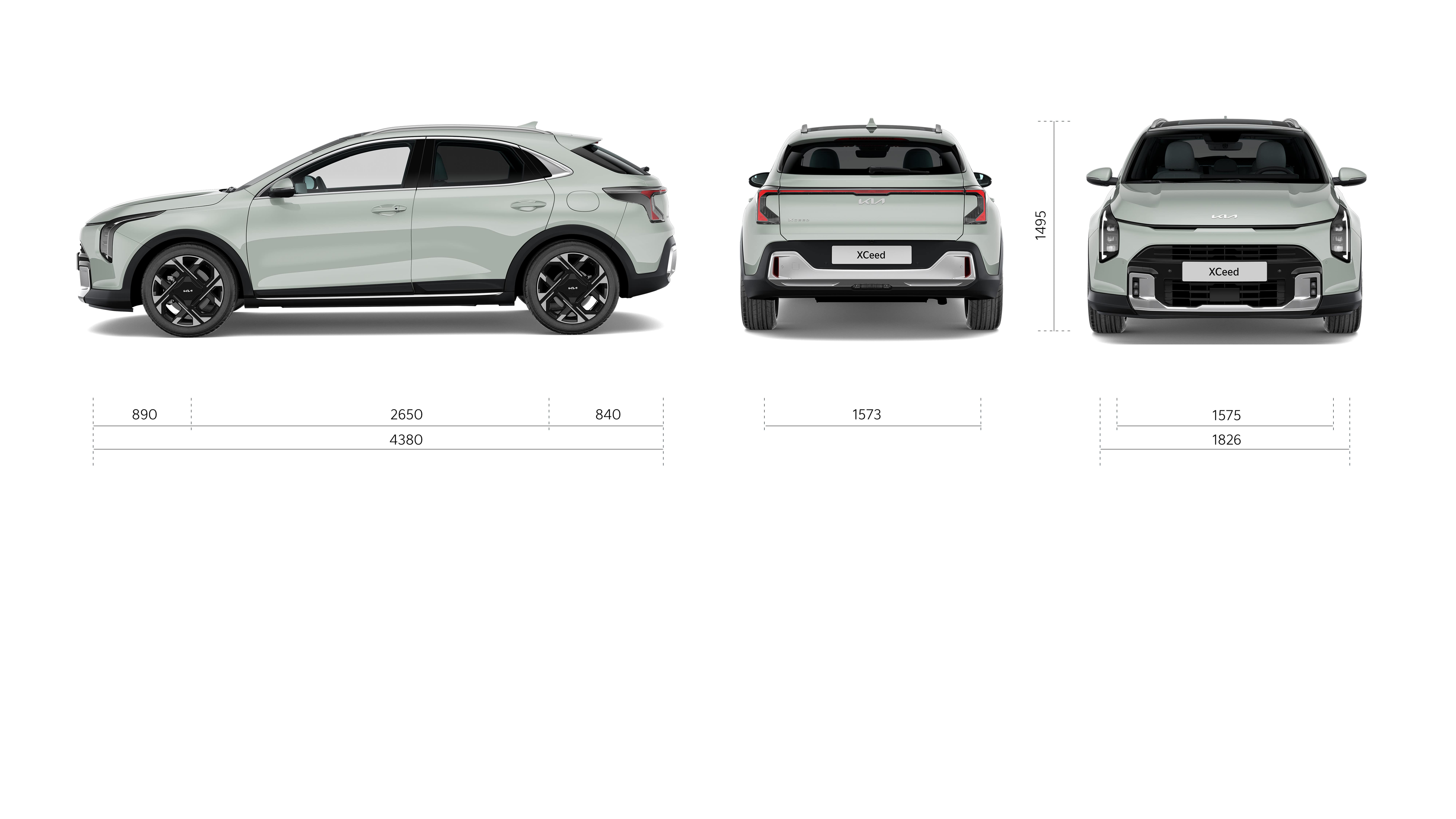 Kia Niro Dimensions - all