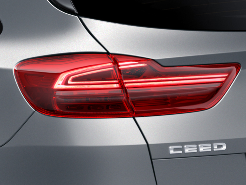 kia ceed sportswagon rear lights