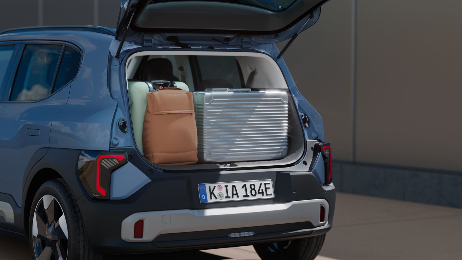 Veľkorysý batožinový priestor.