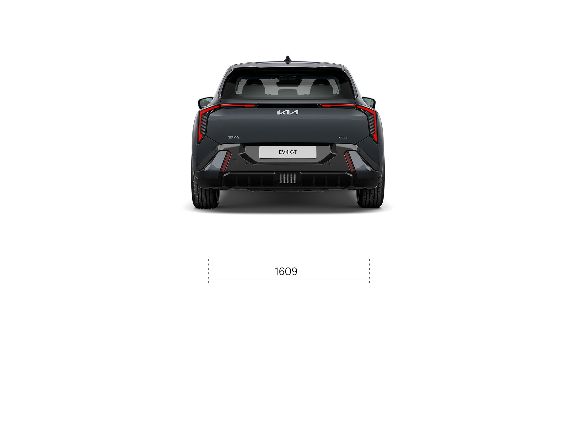 Kia EV4 GT Dimensions rear view