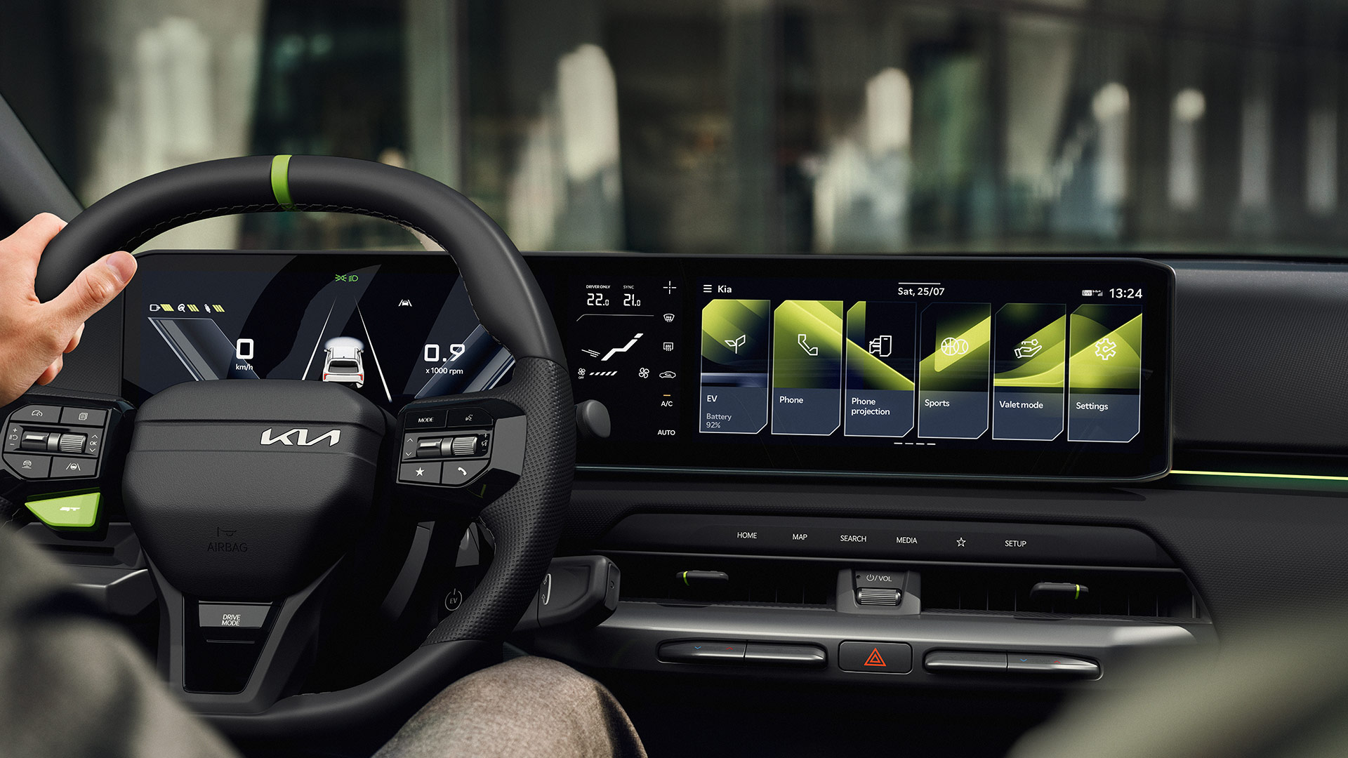 Exclusief GT-dashboard.