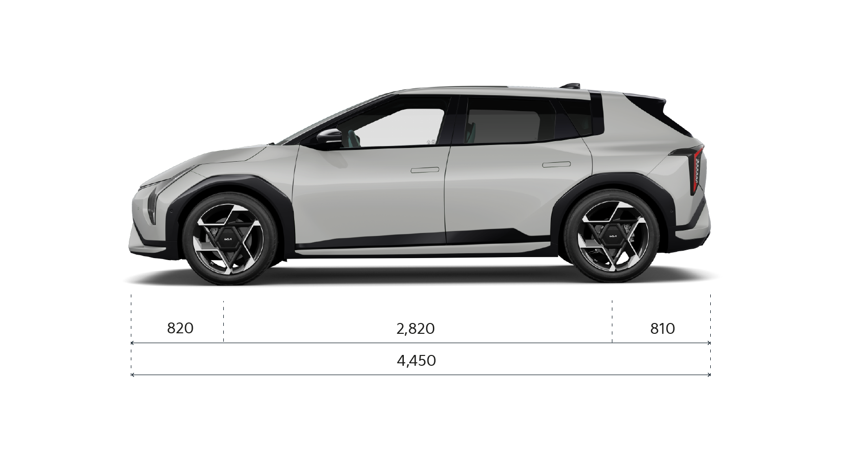 Kia EV4 Dimensions side view