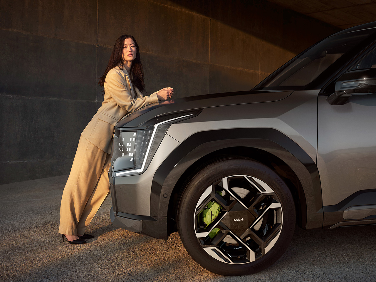 Jantes alliage 21” Kia EV9 GT