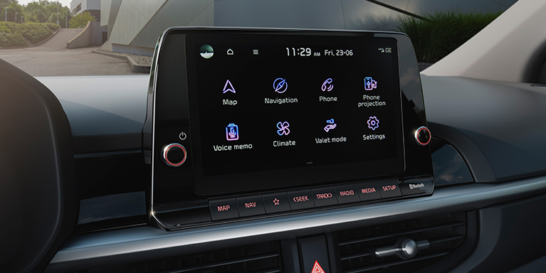 Apple CarPlay & Android Auto.¹
