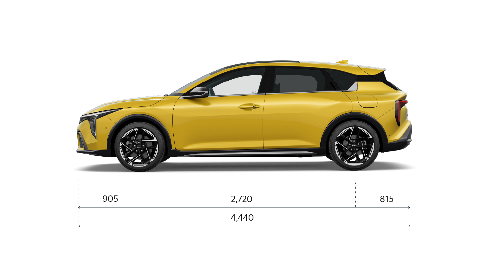 Kia EV4 Dimensions side view