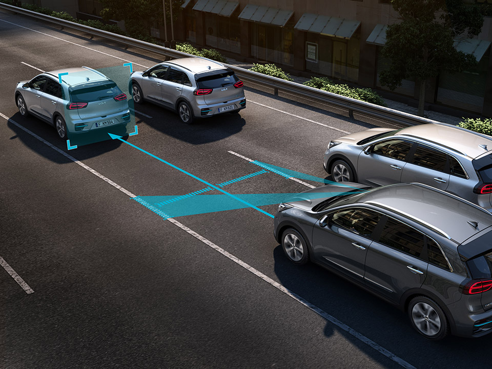 Kia Niro Plug-in Hybrid Lane Following Assist 