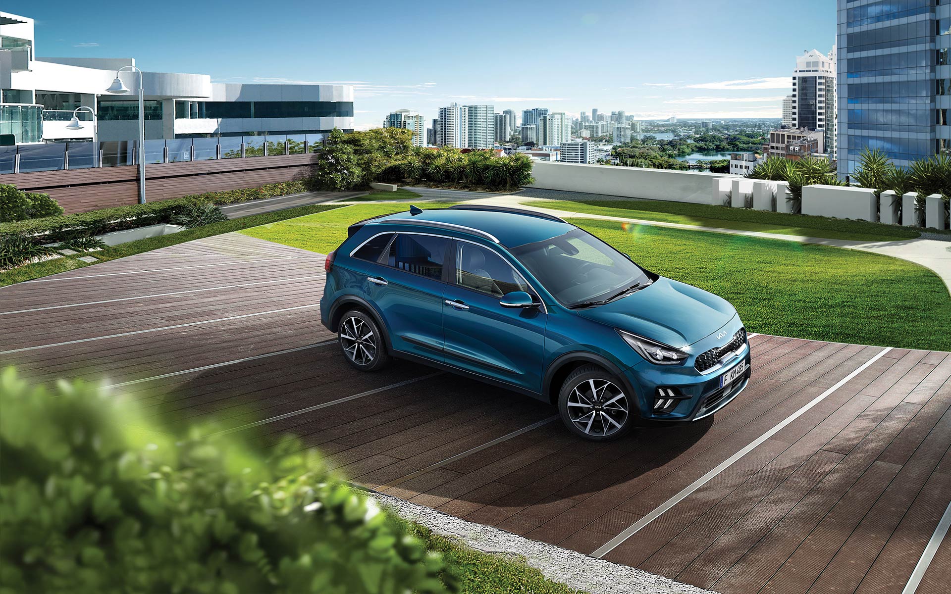 Kia Niro Le design d'un crossover