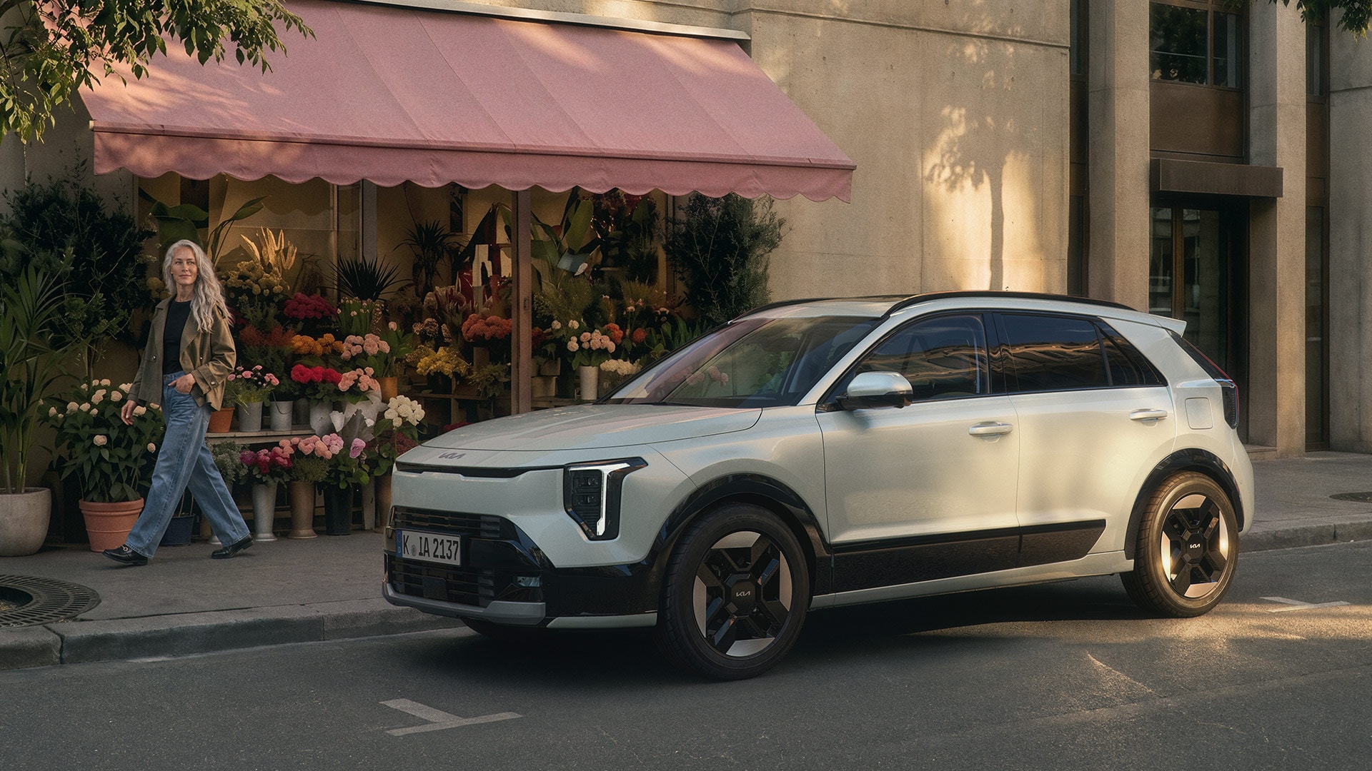 Kia Niro en la calle